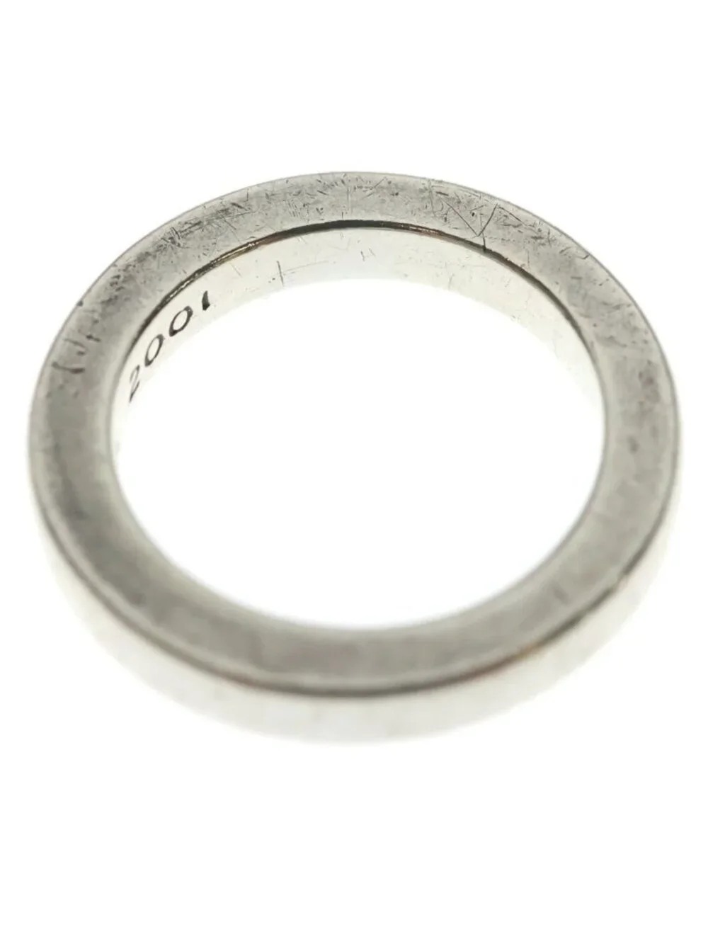 Chrome Hearts Spacer Pln Plain Ring Silver